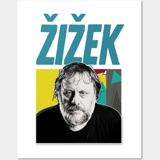 Slavoj Žižek #4 - Aesthetic Tribute Design Posters and Art